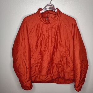 Mountain Hardwear Orange Puffer Jacket